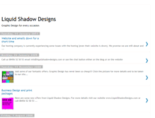 Tablet Screenshot of liquidshadowdesigns.blogspot.com