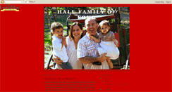 Desktop Screenshot of hallfamilyof4.blogspot.com