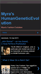 Mobile Screenshot of evolutionofmyra.blogspot.com