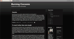 Desktop Screenshot of burningcocoons.blogspot.com