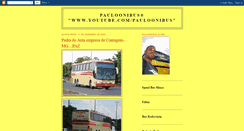 Desktop Screenshot of pauloonibus.blogspot.com