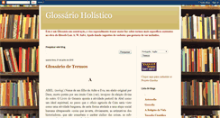 Desktop Screenshot of glossarioholistico.blogspot.com