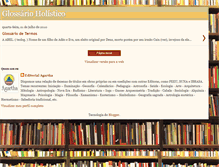 Tablet Screenshot of glossarioholistico.blogspot.com