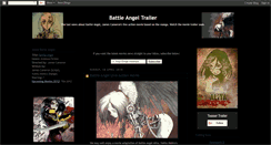 Desktop Screenshot of battle-angel--trailer.blogspot.com