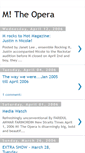 Mobile Screenshot of mtheopera.blogspot.com