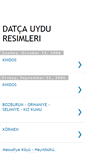 Mobile Screenshot of datca-uydu-resimleri.blogspot.com
