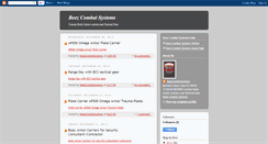 Desktop Screenshot of beezcombatsystems.blogspot.com
