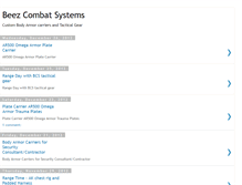 Tablet Screenshot of beezcombatsystems.blogspot.com