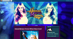 Desktop Screenshot of hannah-montanaforever.blogspot.com