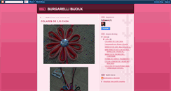 Desktop Screenshot of burgarellibijoux.blogspot.com