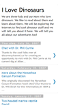 Mobile Screenshot of ilovedinosaurs.blogspot.com