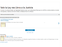 Tablet Screenshot of leyesyjusticia.blogspot.com