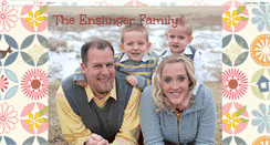 Desktop Screenshot of enslingerfamily.blogspot.com