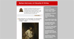 Desktop Screenshot of barbaraisherwoodarteducation.blogspot.com