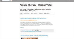 Desktop Screenshot of hydrotherapy2u.blogspot.com
