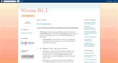 Desktop Screenshot of niveaub12.blogspot.com