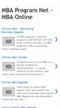 Mobile Screenshot of mba-program-net.blogspot.com