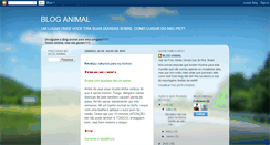 Desktop Screenshot of entreanimais.blogspot.com