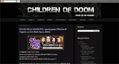 Desktop Screenshot of childrenofdoom23.blogspot.com