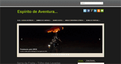 Desktop Screenshot of espirito-de-aventura.blogspot.com