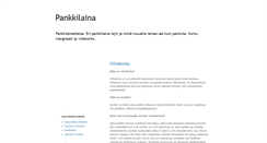 Desktop Screenshot of pankkilaina.blogspot.com