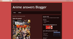 Desktop Screenshot of animeanswers.blogspot.com