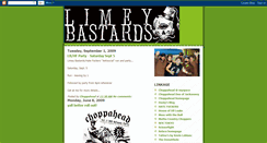 Desktop Screenshot of limeybastards.blogspot.com