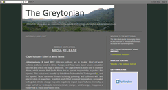 Desktop Screenshot of greytonian.blogspot.com