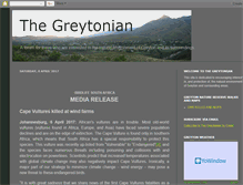 Tablet Screenshot of greytonian.blogspot.com