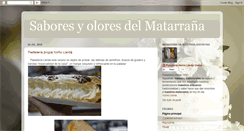 Desktop Screenshot of matarranyapueblosypaisajes.blogspot.com