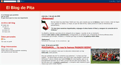 Desktop Screenshot of elblogdepita.blogspot.com