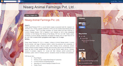 Desktop Screenshot of nisarganimalfarmings.blogspot.com