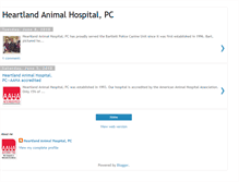 Tablet Screenshot of heartlandanimalhospitalpc.blogspot.com