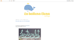 Desktop Screenshot of laballenaelena.blogspot.com