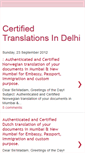 Mobile Screenshot of certifiedtranslationindelhi.blogspot.com