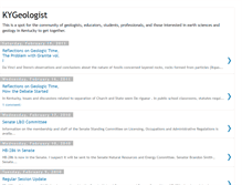 Tablet Screenshot of kygeologist.blogspot.com