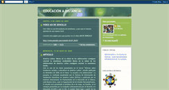 Desktop Screenshot of distanciaenpedagogia.blogspot.com