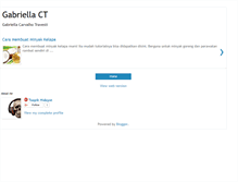Tablet Screenshot of gabriellacarvalhotravesti.blogspot.com
