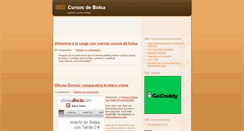 Desktop Screenshot of cursosdebolsa.blogspot.com