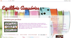 Desktop Screenshot of equilibrioacessorios.blogspot.com