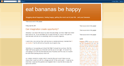 Desktop Screenshot of eatbananasbehappy.blogspot.com