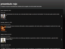 Tablet Screenshot of preambulorojo.blogspot.com