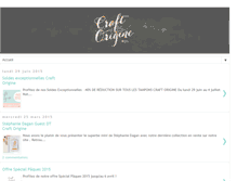 Tablet Screenshot of craftorigine.blogspot.com