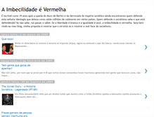 Tablet Screenshot of imbecilidadevermelha.blogspot.com