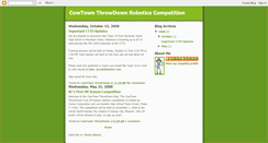 Desktop Screenshot of cttd-robotics.blogspot.com
