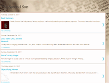 Tablet Screenshot of 2nd-son.blogspot.com