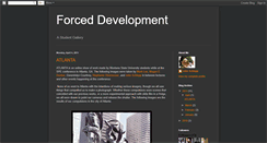 Desktop Screenshot of forced-development.blogspot.com