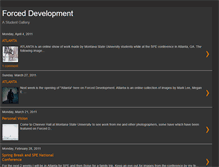 Tablet Screenshot of forced-development.blogspot.com