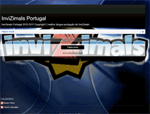 Tablet Screenshot of invizimalsportugal-webs.blogspot.com