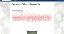 Desktop Screenshot of captivatedcadencephotography.blogspot.com